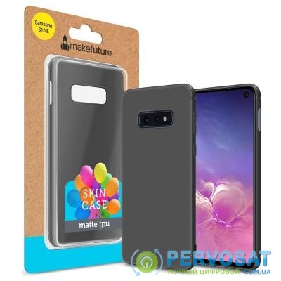 Чехол для моб. телефона MakeFuture Skin Case Samsung S10E Black (MCSK-SS10EBK)