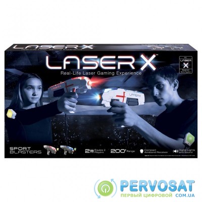Игрушечное оружие Laser X для лазерных боев Sport для двух игроков (88842)