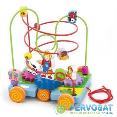 Развивающая игрушка Viga Toys Лабиринт Машинка (50120)