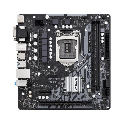 Материнська плата ASRock H510M-HVS R2.0 s1200 H510 2xDDR4 HDMI D-Sub mATX