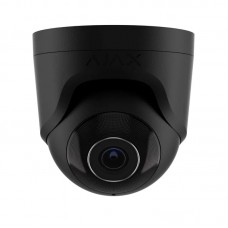 IP-Камера дротова Ajax TurretCam, 5мп, 4мм, Poe, True WDR, IP 65, ІЧ 35м, аудіо, кут огляду 75°до 85°, купольна, чорна IP-Камера дротова Ajax TurretCam, 5мп, 4мм, Poe, True WDR, IP 65, ІЧ 35м, аудіо, кут огляду 75°до 85°, купольна, чорна
