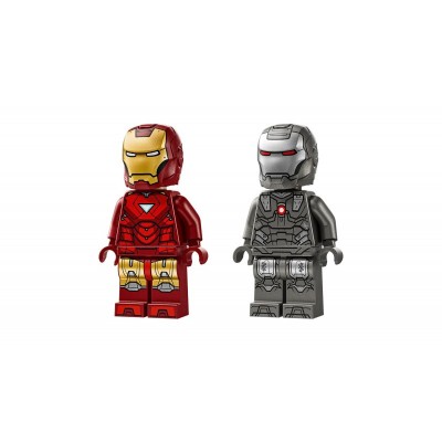 Конструктор LEGO Super Heroes Залізна людина та Бойова Машина проти Хаммер Дронів