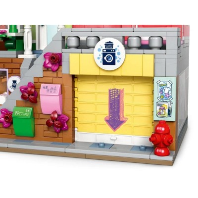 Конструктор LEGO Friends Хартлейк-Сіті. Квартири і крамниці