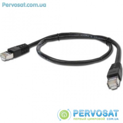 Патч-корд Cablexpert 0.5м (PP22-0.5M/BK)