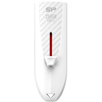 USB флеш накопитель Silicon Power 256GB Blaze B25 White USB 3.0 (SP256GBUF3B25V1W)