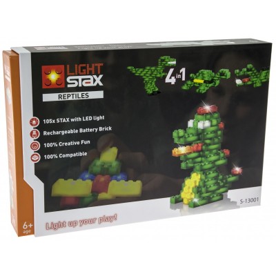 Конструктор LIGHT STAX з LED підсвіткою Reptiles