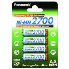 Акумулятор Panasonic High Capacity AA 2700 mAh * 4 (BK-3HGAE/4BE) Акумулятор Panasonic High Capacity AA 2700 mAh * 4 (BK-3HGAE/4BE)