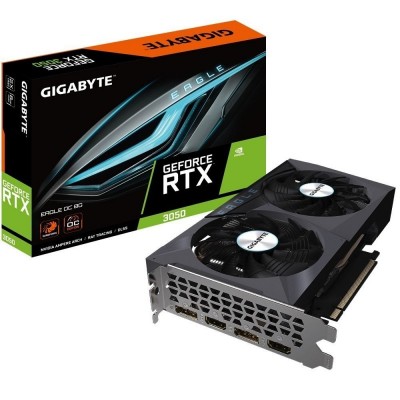 Відеокарта GIGABYTE GeForce RTX 3050 8GB GDDR6 EAGLE OC