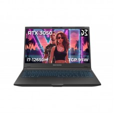 Ноутбук Dream Machines RG3050-15 15.6FHD IPS, Intel i7-12650H, 32GB, F1TB, NVD3050-4, DOS, чорний