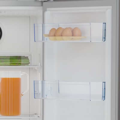 Холодильник Beko SBS, 179x91x71, xолод.відд.-368л, мороз.відд.-190л, 2дв., E, NF, дисплей, нерж