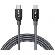 Дата кабель USB Type-C to Type-C 1.8m Powerline+ V3 Gray Anker (A81880A1) Дата кабель USB Type-C to Type-C 1.8m Powerline+ V3 Gray Anker (A81880A1)