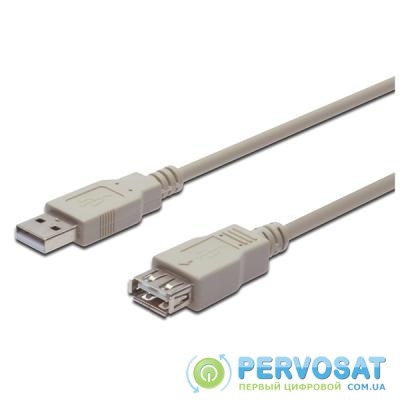 Дата кабель USB 2.0 AM/AF 5.0m ASSMANN (AK-300202-050-E)