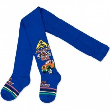 Колготки Bross з машиною сині (10848-5-7B-blue) Колготки Bross з машиною сині (10848-5-7B-blue)