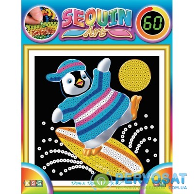 Sequin Art Набор для творчества 60 Пингвин