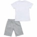 Набір дитячого одягу Breeze "GAME TIME" (14286-128B-gray)