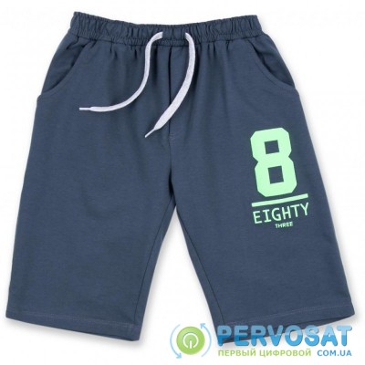 Футболка детская Breeze с шортами "Eighty" (8884-140B-gray)