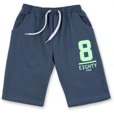 Футболка дитяча Breeze з шортами "Eighty" (8884-140B-gray)