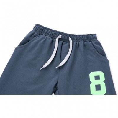 Футболка дитяча Breeze з шортами "Eighty" (8884-140B-gray)