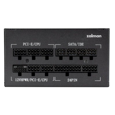 Блок живлення Zalman Teramax 2  (850W), >90%, 80+ Gold, 120мм, 1xMB 28pin (18+10), 2xCPU 8pin(4+4), 3xMolex, 12xSATA, 4xPCIe 8pin(6+2), 1x12VHPWR, Fully Modular