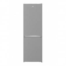 Холодильник Beko з нижн. мороз., 186x60x67, xолод.відд.-223л, мороз.відд.-120л, 2дв., E, ST, нержавіюча сталь