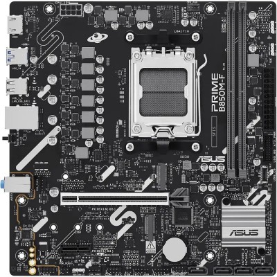 Материнcька плата ASUS PRIME B850M-F sAM5 B850 2xDDR5 M.2 HDMI Wi-Fi BT mATX