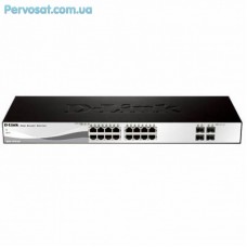 Комутатор мережевий D-Link DGS-1210-20 Комутатор мережевий D-Link DGS-1210-20