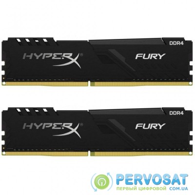 Модуль памяти для компьютера DDR4 64GB (2x32GB) 3000 MHz HyperX Fury Black HyperX (Kingston Fury) (HX430C16FB3K2/64)