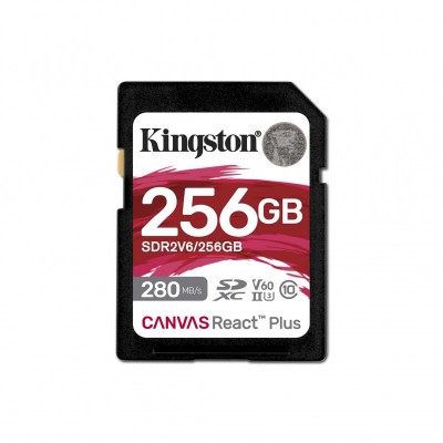 Карта пам'яті Kingston SD 256GB C10 UHS-II U3 R280/W150MB/s