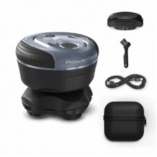 Бритва електр. для голови Rowenta роторна Gentle Bald, бритв.головок-5, Li-Ion, сух.+волог., чорно-синій Бритва електр. для голови Rowenta роторна Gentle Bald, бритв.головок-5, Li-Ion, сух.+волог., чорно-синій