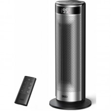 Тепловентилятор Dreo, 25м2, 2000Вт, електр. упр-ння, керамич.нагрів.елемент, пульт ДУ, 4 швидк, срібний Тепловентилятор Dreo, 25м2, 2000Вт, електр. упр-ння, керамич.нагрів.елемент, пульт ДУ, 4 швидк, срібний