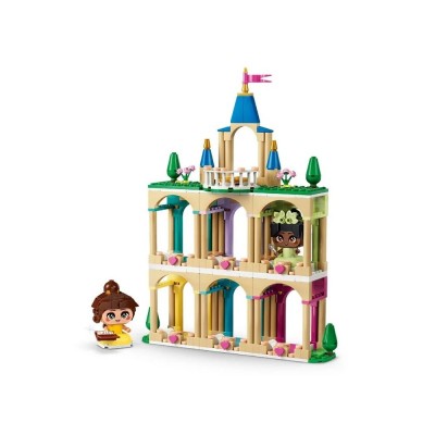 Конструктор LEGO Disney Princess Мініпринцеси Бель і Тіана з замком