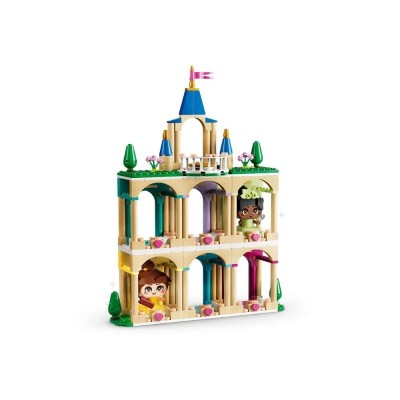 Конструктор LEGO Disney Princess Мініпринцеси Бель і Тіана з замком