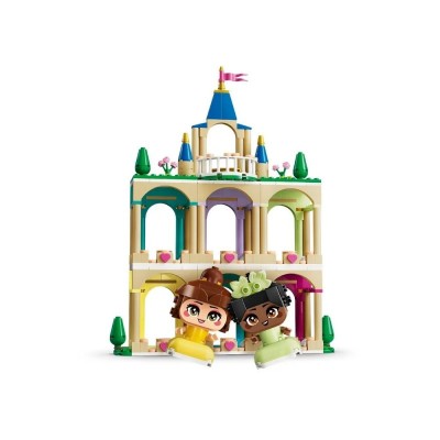 Конструктор LEGO Disney Princess Мініпринцеси Бель і Тіана з замком