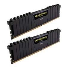 Модуль пам'яті для комп'ютера DDR4 32GB (2x16GB) 3200 MHz Vengeance LPX Black CORSAIR (CMK32GX4M2B3200C16)