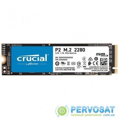 Накопитель SSD M.2 2280 1TB MICRON (CT1000P2SSD8)