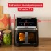 Мультипіч Tefal Easy Fry Silence XXL Smart Vision, 1800Вт, чаша-7л, сенсорне керув., 55 програм, з віконцем, пластик, нерж. сталь-чорний