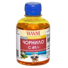 Чорнило WWM CANON GI-490 200г Yellow (C49/Y) Чорнило WWM CANON GI-490 200г Yellow (C49/Y)