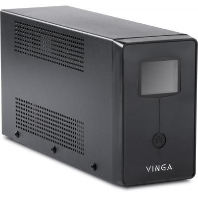 Источник бесперебойного питания Vinga LCD 2000VA metall case (VPC-2000M)