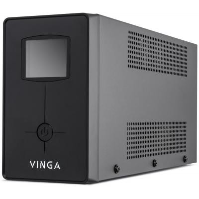 Источник бесперебойного питания Vinga LCD 2000VA metall case (VPC-2000M)