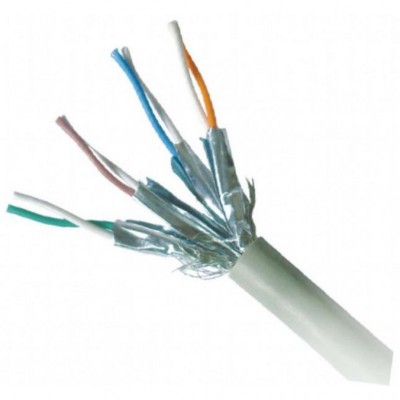 Патч-корд 20м S/FTP CU cat 6A Cablexpert (PP6A-LSZHCU-20M)