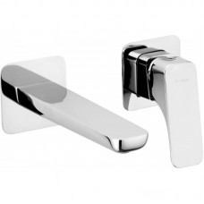 Змішувач для раковини Deante Hiacynt, прихованого монтажу,  довж. виливу - 182мм, , 1важіль, хром