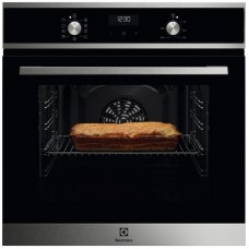 Духова шафа Electrolux електрична, 65л, A, дисплей, конвекція, чорний+нерж Духова шафа Electrolux електрична, 65л, A, дисплей, конвекція, чорний+нерж