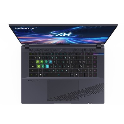 Ноутбук AORUS G6X 16.0 QHD 165Hz, Intel i7-13650HX, 16GB, F1TB, NVD4070-8, DOS, чорний