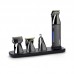 Набір для стрижки Babyliss Super-X Metal Black Edition, для голови, вусів, бороди,носа і тіла, акум., насадок-15, сумка для зберігання, підставка, сталь, чорний