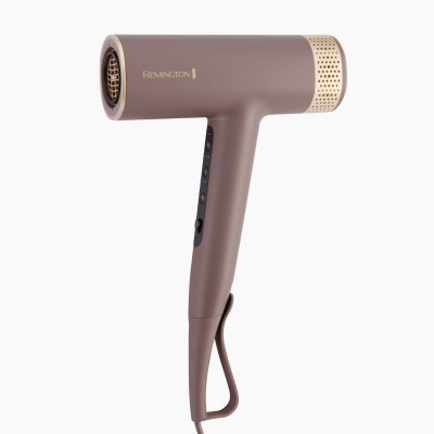 Фен Remington AIRvive, 1600Вт, 3 режими, дифузор, іоніз-я, хол. обдув, фіолетово-золотий