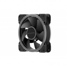 Корпусний вентилятор 2E GAMING AIR COOL (ACF120B), 120мм, Molex 4PIN +2510-3PIN, чорні лопаті, чорна рамка Корпусний вентилятор 2E GAMING AIR COOL (ACF120B), 120мм, Molex 4PIN +2510-3PIN, чорні лопаті, чорна рамка