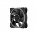 Корпусний вентилятор 2E GAMING AIR COOL (ACF120B), 120мм, Molex 4PIN +2510-3PIN, чорні лопаті, чорна рамка