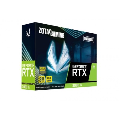 Відеокарта ZOTAC GeForce RTX 3060 Ti 8GB GDDR6 Twin Edge LHR