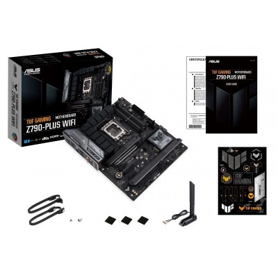 Материнcька плата ASUS TUF GAMING Z790-PLUS WIFI D4 s1700 Z790 4xDDR4 M.2 HDMI DP Wi-Fi BT ATX