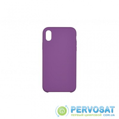 Чехол для моб. телефона 2E Apple iPhone XR, Liquid Silicone, Purple (2E-IPH-XR-NKSLS-P)